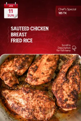 11 January 2026 - TODAY'S SPECIAL