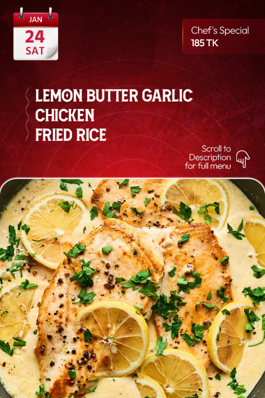 24 January 2026 - TODAY'S SPECIAL