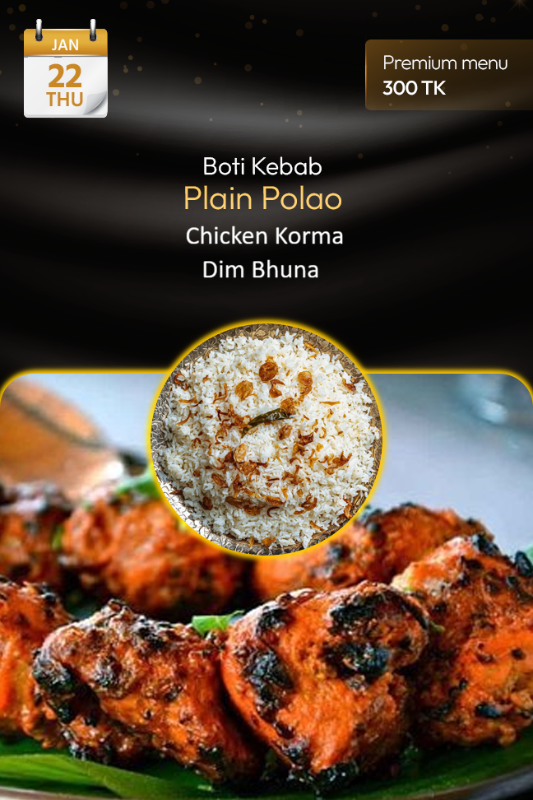 22 January 2026 - TODAY'S SPECIAL