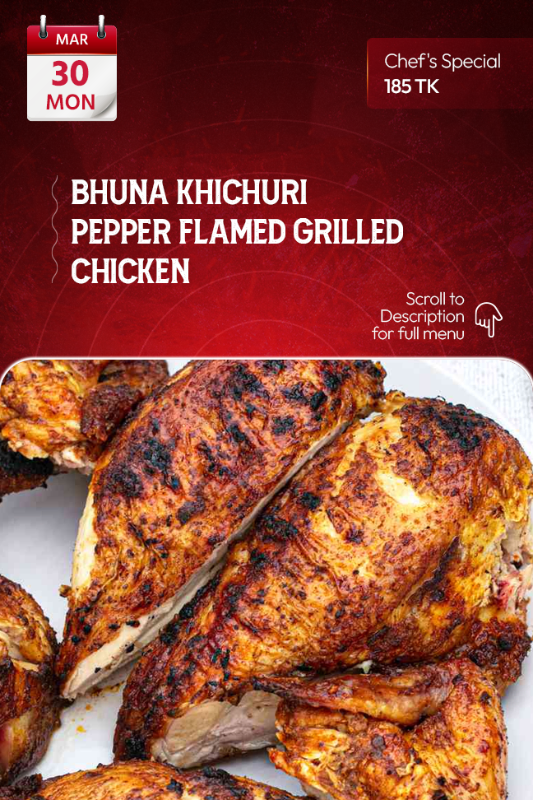 30 March 2026 - TODAY'S SPECIAL