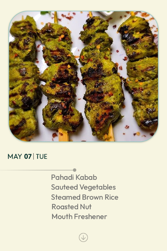 7 May 2026 - Diet