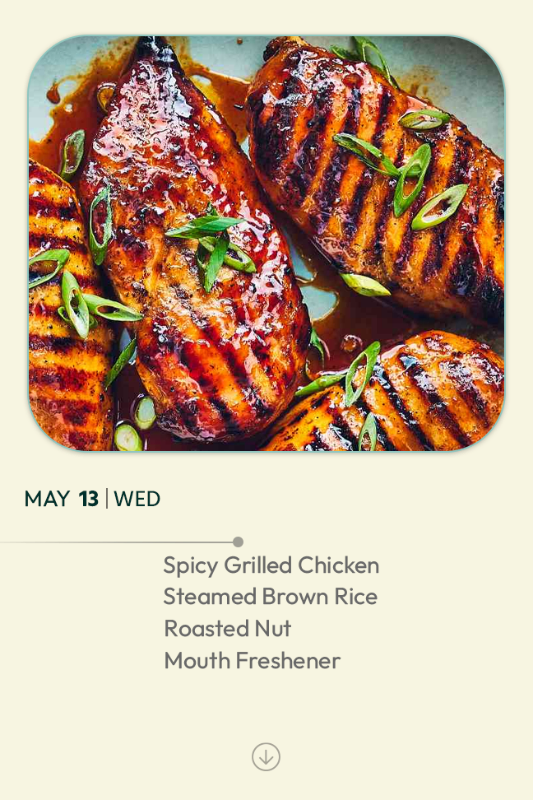 13 May 2026 - Diet
