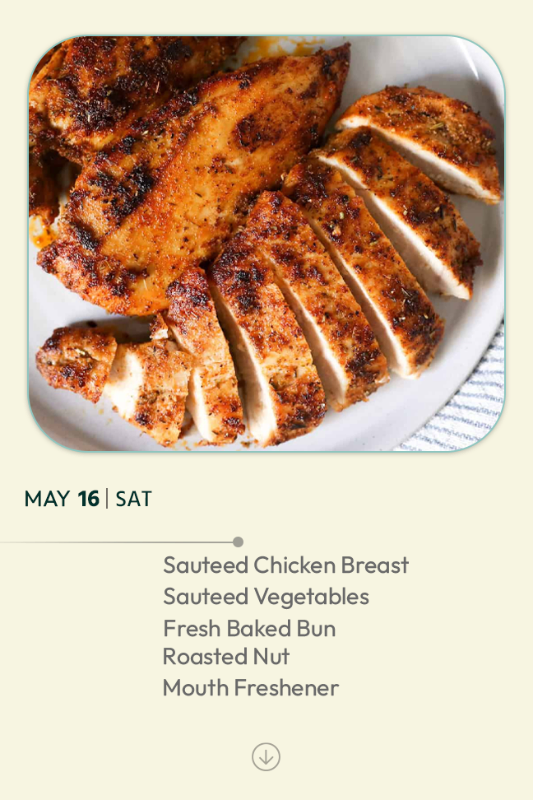 16 May 2026 - Diet