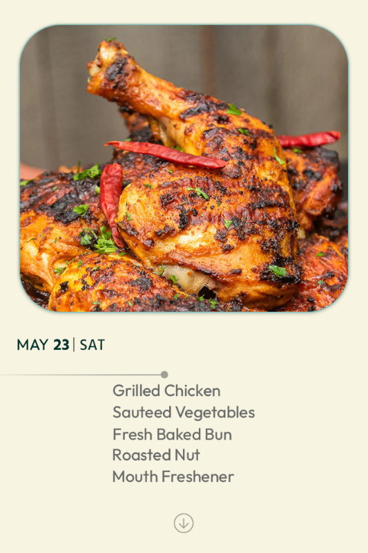 23 May 2026 - Diet