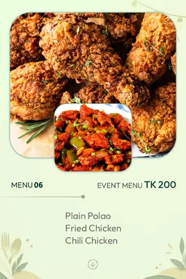 Party Menu - 6