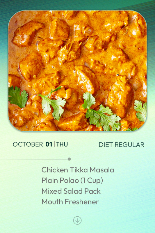 1 October 2026 - Diet