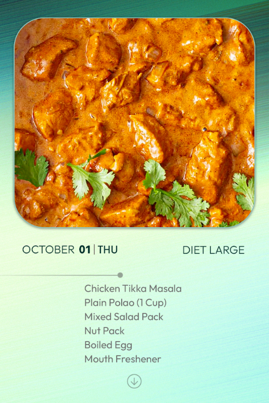 1 October 2026 - Diet