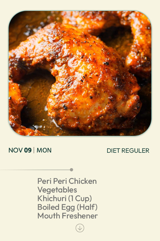 9 November 2026 - Diet