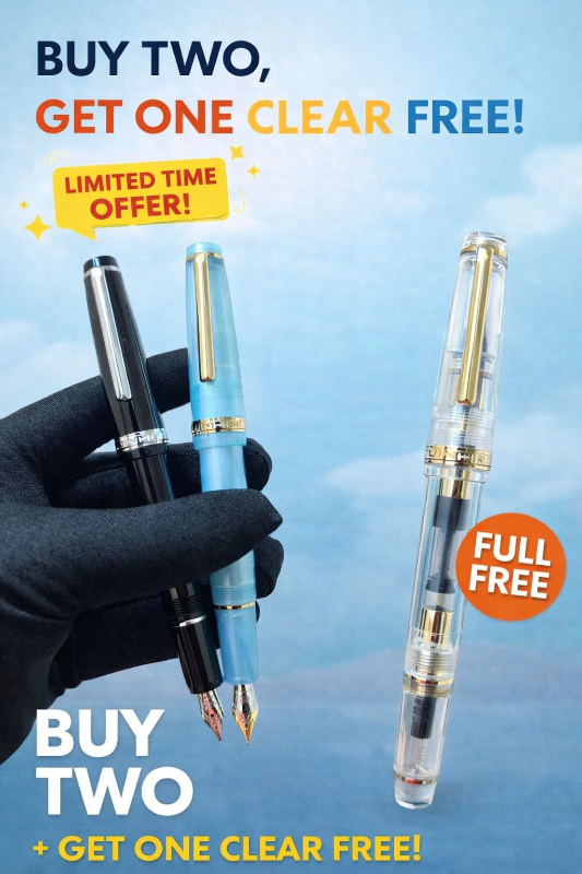 Jinhao 82 Fountain Pen - Buy 2, Get 1 Free
