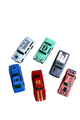Racing Series Metal Car Set – 6 Pieces