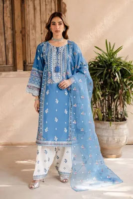 BATIK - COTTON EMBROIDERY-3 PIS