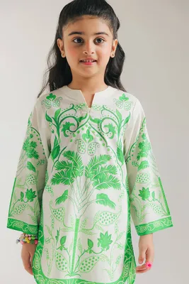 ETHNC - PRINTED DRESS 2 PIECE (12-14)