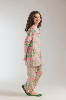 ETHNC - PRINTED DRESS 2 PIECE (11-12)
