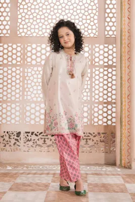 ETHNC BABY - COTTON EMBROIDRED 2 PIECE 