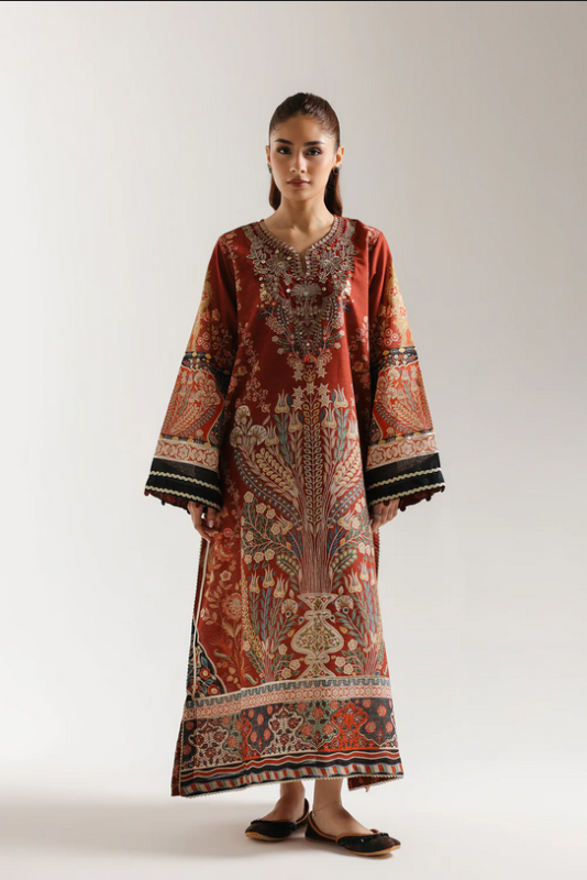 ETHNC - EMBROIDERED KAFTAN 