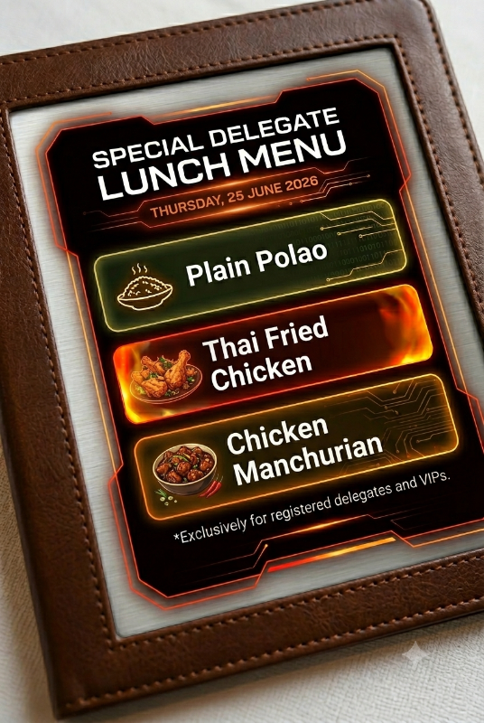 Lunch Menu - 25 June 2026