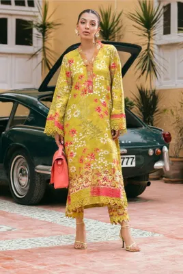 Nureh Ballerina Unstitched Chikankari Viscose 2Pc 