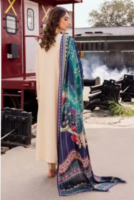 NUREH - Embroidered Linen Collection 3 PIECE - UNSTITCHED