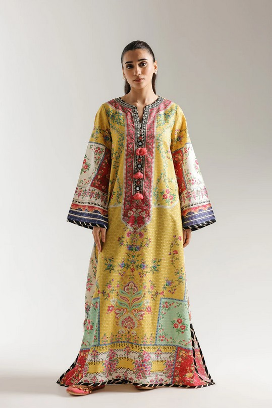 ETHNC - PRINTED KAFTAN 1 PIECE -01