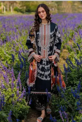 CHARIZMA - EMBROIDERED PRINTED LAWN 3 PIECE-UNSTITCHED