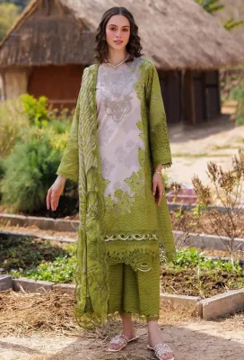 CHARIZMA - EMBROIDERED PRINTED LAWN 3 PIECE  UNSTITCHED