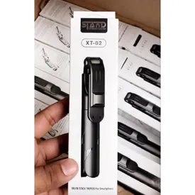 XT 02 Selfie Stick Tripod with Wireless Bluetooth Remote for Smartphones