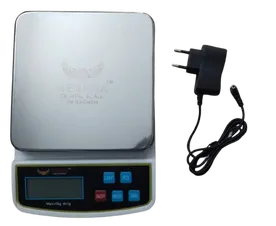 Meghna Kitchen Scale Metal Tray With Charger