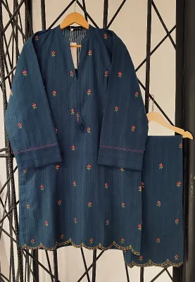 SADABAHAR - COTTON EMBROIDARED 2 PIECE 2