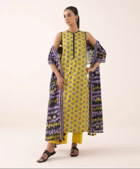 SAPPHIRE - 3 PIECE- PRINTED LAWN SUITE UNSTITCHED 9