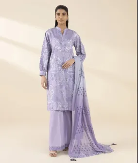 SAPPHIRE - 3 PIECE- PRINTED LAWN SUITE UNSTITCHED 8