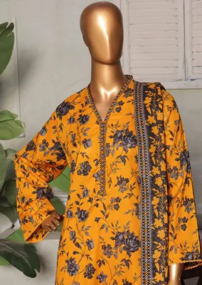 BIN SAEED - 3 Piece Printed Stitched Suit