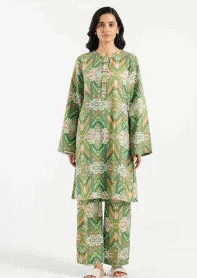 ETHNC - PRINTED DRESS 2 PIECE 