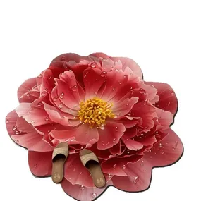 3D Pattern Non-Slip Absorbent Bathroom & Floor Mat