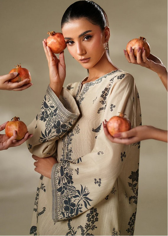 IZNIK - IP-333 Printed Khaddar 2 PIECE