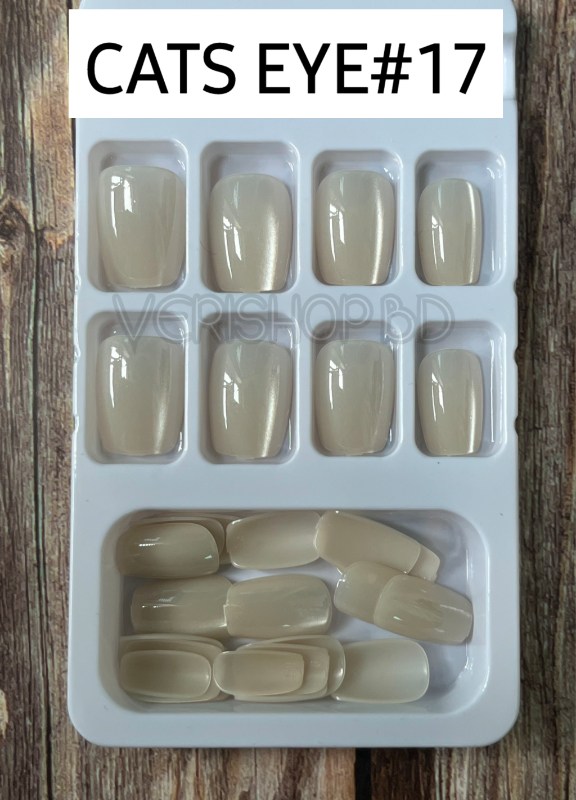 CATS EYE NAIL-SQUARE SHAPE-CS 17