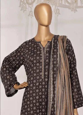 BIN SAEED - 3 Piece Printed Stitched Suit