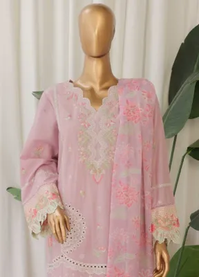 BIN SAEED - 3 Piece Luxury Embroidered Stitched Suit