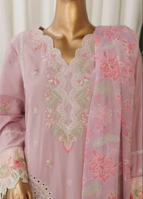 BIN SAEED - 3 Piece Luxury Embroidered Stitched Suit