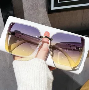 EdgeCut Half-Frame Sunglass