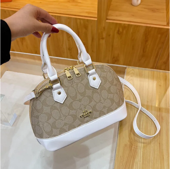 Coach Small Sierra Coated Canvas