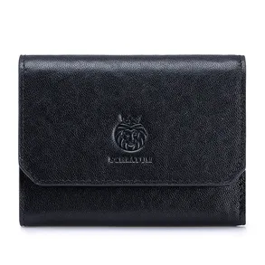 GENUINE LEATHER  MULTI-FUNCTIONAL SHORT WALLET GB-8310B