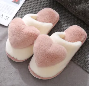  Love Plush Warm Slippers