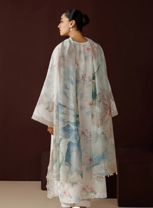 BAROQUE - EMBROIDERED PRINTED LAWN PR-1266