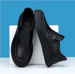 MEN'S TRENDY SET FOOT CASUAL LEATHER