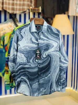 Digital Dubi Cotton Full sleeve Shirt
