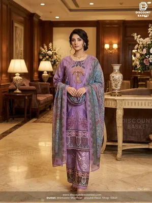 Pakistani Quata Organza