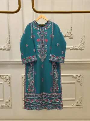 AGHANOOR -  2 Piece - Embroidered Cambric Suit