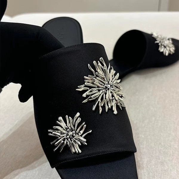 DARK FLORA SLIDES US1000-48B