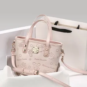 Cartoon Embossed Tote Bag 