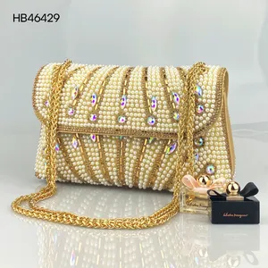  European and American handmade pearl bag